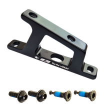 Adapter Vork Flatmount voor 180 mm remschijven, Cyclotech