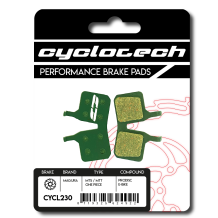 Magura MT5 - MT7 - CT5 E-bike remblokken, Cyclotech Prodisc E-bike.