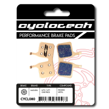 Magura MT5 - MT7 - CT5 8.1 remblokken sintered, Cyclotech Prodisc Metal.