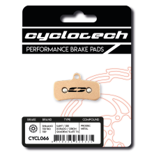 TRP Quadiem - Slate T4 remblokken sintered, Cyclotech Prodisc Metal.