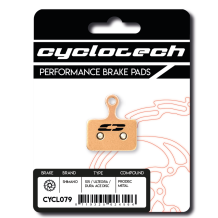 TRP Hylex RS flat mount remblokken sintered, Cyclotech Prodisc Metal.