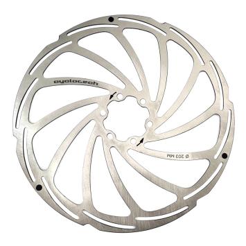 Cyclotech Endura 6-bolt Remschijf 180 mm