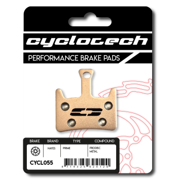 Hayes Prime remblokken sintered, Cyclotech Prodisc Metal.
