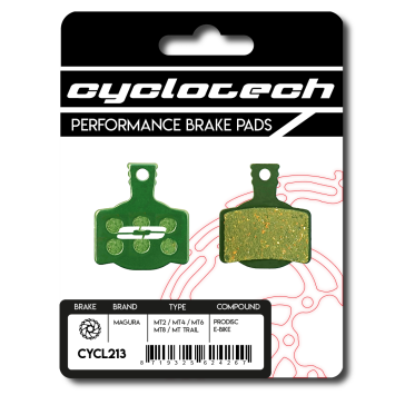 Stromer ST1 <2015, ST2 <2017 E-Bike remblokken, Cyclotech Prodisc E-Bike