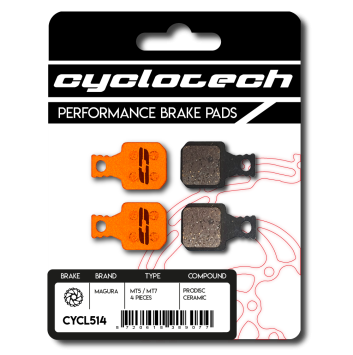 Magura MT5 - MT7 remblokken (4st), Cyclotech Prodisc Ceramic