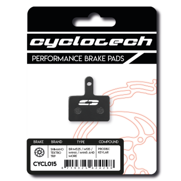 Super73 ZG en ZX remblokken organisch, Cyclotech Prodisc Kevlar.