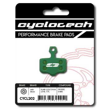 Sram Red- Force -Rival ETAP AXS E-bike remblokken. Cyclotech Prodisc E-bike