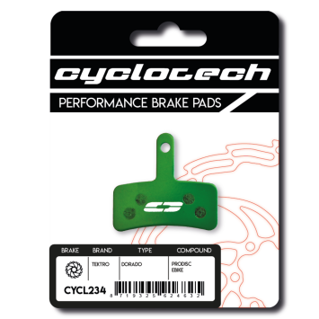 Tektro Dorado E-bike remblokken, Cyclotech Prodisc E-bike.